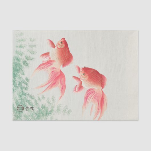 JAPANS FISH Tissue Paper Tissuepapier (Voorkant)