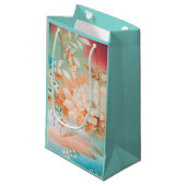  Japans Floral Design Klein Cadeauzakje (Voorkant Gekanteld)