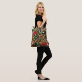  Japans Floral Design Tote Bag (Op model)