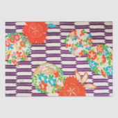 Japans Floral Pattern Tissuepapier (Voorkant)