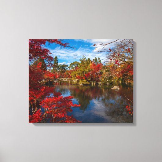 Japans gebladerte canvas afdruk (Voorkant)