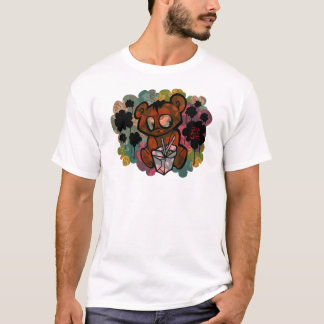 Japans geïnspireerd Beer graffiti - Abstract ontwe T-shirt