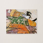  Japans Geisha Artwork Legpuzzel (Horizontaal)