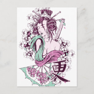Japans Geisha Briefkaart
