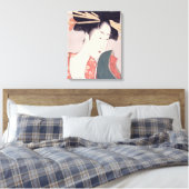 Japans Geisha Canvas Afdruk (Insitu (Slaapkamer))