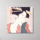 Japans Geisha Canvas Afdruk (Voorkant)