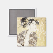 Japans Geisha Magneet (Voorkant / Achterkant)