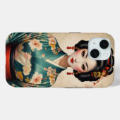  Japans Geisha Portrait Case-Mate iPhone Case (Achterkant (horizontaal))