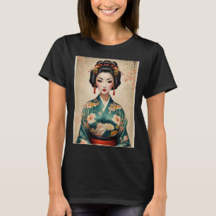 Japans Geisha Portrait T-shirt