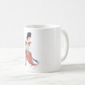 Japans Geisha Teacup of Koffie Mok (Voorkant rechts)
