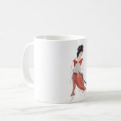 Japans Geisha Teacup of Koffie Mok (Voorkant links)