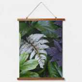 Japans geschilderde Fern Floral Hangend Wandkleed (Voorkant)