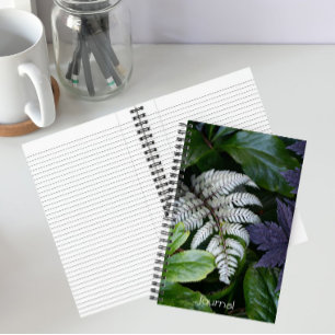 Japans geschilderde Fern Floral Notitieboek
