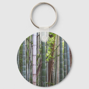 Japans Giant Bamboo Forest, Sagano, Kyoto, Japan Sleutelhanger