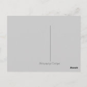 Japans Giant Robot-beeld Briefkaart (Achterkant)