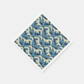 Japans golfpatroon servetten (Hoek)