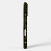 Japans goud en zwart Hanabishi patroon Case-Mate iPhone Case (Achterkant / Rechts)