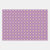 Japans Hanabishi Bloem Patroon Inpakpapier Vel (Voorkant 3)