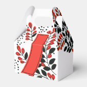 Japans  Hanafuda gunst doos juli lint Bedankdoosjes (Achterkant)