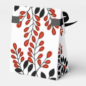 Japans  Hanafuda kunst gunst box juli Bedankdoosjes (Achterkant)