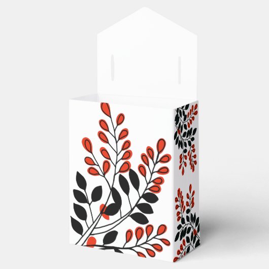 Japans  Hanafuda kunst gunst box juli Bedankdoosjes (Geopend)