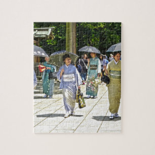 Japans heiligdomfestival legpuzzel
