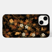 Japans Herfst iPhone Case met  Kunstwerk (Achterkant (horizontaal))