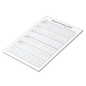 Japans Hiragana Handschrift あ い う え お werkblad Notitieblok (Schuin)