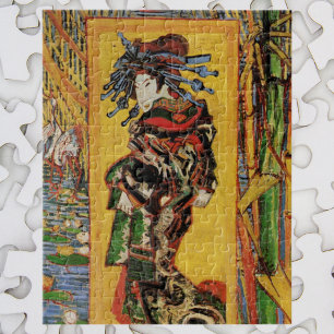 Japans hoesan Oiran door Vincent van Gogh Legpuzzel