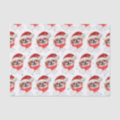 Japans Hondenras kerststerren Tissuepapier (Voorkant)