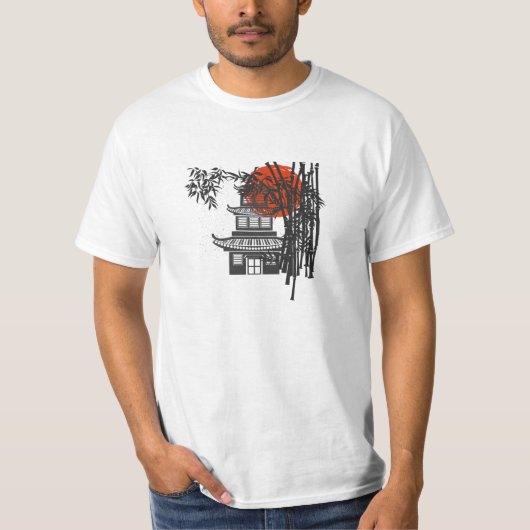 Japans huis t-shirt (Voorkant)