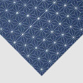 Japans indigoblauw tissuepapier (Detail)