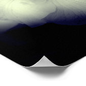 Japans Iris Black en White High Contrast Poster (Hoek)