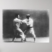 Japans Judoka Jigoro Kano Kyuzo Mifue Judo Poster (Voorkant)