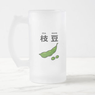 Japans Kanji Edamame Matglas Bierpul