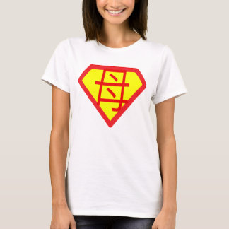 Japans Kanji Series (Super Mam) Lady's T-Shirt