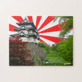 Japans kasteel legpuzzel (Horizontaal)