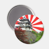 Japans kasteel magneet (Voorkant / Achterkant)