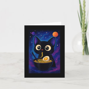 Japans Kawaii Anime Cat Ramen Grafische Grappige M Kaart