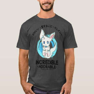 Japans-Kawaii Cute Bunny voor ongelooflijke Schatt T-shirt