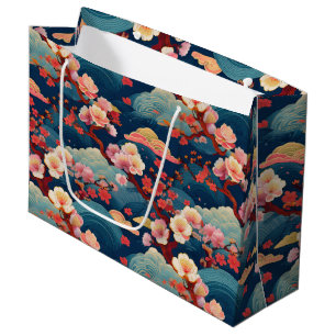 Japans Kimono-model Gift tas Groot Cadeauzakje