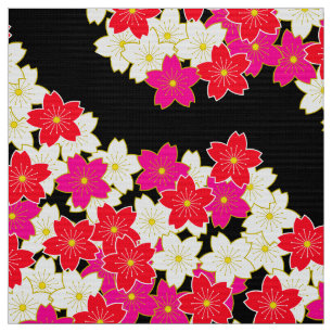Japans Kimono-patroonweefsel Stof