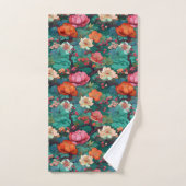 Japans Kimono Sakura en pioen Bad Handdoek (Handdoek)