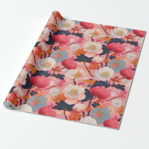 Japans Kimono stof gestileerd wrap Wrapping Paper Cadeaupapier