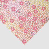 Japans KIMONO textiel, Cherry Blossom Pattern Tissuepapier (Detail)