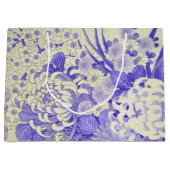 Japans KIMONO textiel, chrysanthemum Groot Cadeauzakje (Voorkant)