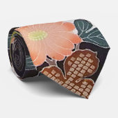 Japans KIMONO textiel, flessenpatroon Stropdas (Opgerold)