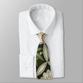 Japans KIMONO textiel, Floral Pattern Stropdas (Gebonden)