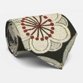 Japans KIMONO textiel, Floral Pattern Stropdas (Opgerold)