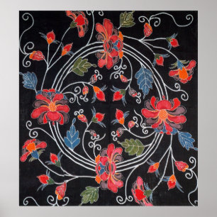  Japans Kimono Textile (Bingata) Poster